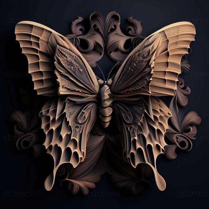 3D модель Papilio lowi (STL)